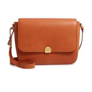 Madewell Tan Leather Crossbody Bag